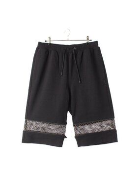 Fendi Mesh Zip Zucca Shorts Black 48
